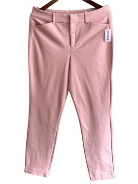 Old Navy Pixie Skinny Pants Blush Pink Size 10 NWT